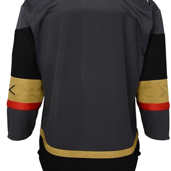 Boy's Vegas Golden Knights NHL Premier Team Colour Jersey • Size L/XLG• Grey - Picture 4 of 6